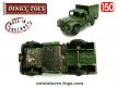 Le camion militaire anglais Humber Rootes miniature Dinky Toys au 1/50e