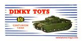 Le char anglais Centurion MK7 en miniature de Dinky Toys au 1/50e