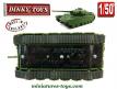 Le char anglais Centurion MK7 en miniature de Dinky Toys au 1/50e