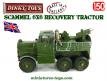 Le Scammel 6x6 dépanneuse militaire miniature de Dinky Toys au 1/50e incomplet