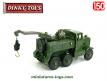 Le camion Scammel 6x6 dépanneuse militaire miniature de Dinky Toys au 1/50e