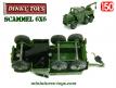 Le camion Scammel 6x6 dépanneuse militaire miniature de Dinky Toys au 1/50e