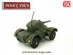Le Daimler armoured car en miniature par Dinky Toys England au 1/50e