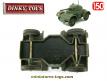 Le Daimler armoured car en miniature par Dinky Toys England au 1/50e