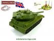 Le char Alvis FV 101 Scorpion miniature de Dinky Toys England au 1/42e