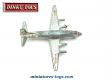 Le Viscount Vickers Airliner miniature par Dinky Toys au 1/300e incomplet