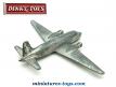 Le Vickers Viking Airliner en avion miniature par Dinky Toys au 1/300e incomplet