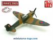 Le chasseur Spitfire MkII miniature par Dinky Toys england au 1/72e