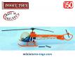 Le Bell en Hélicoptère 47 G miniature de la Police par Dinky Toys au 1/50e