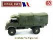 Le camion militaire Unimog Mercedes en miniature par Dinky Toys au 1/50e