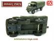 Le camion militaire Unimog Mercedes en miniature par Dinky Toys au 1/50e