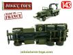 Le camion militaire GMC CCKW 353 lot 7 de Dinky Toys France incomplet