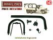 La potence de dépannage pour le camion militaire GMC 6x6 de Dinky Toys France
