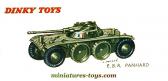 Le Panhard EBR FL11 miniature de Dinky Toys France incomplet au 1/55e