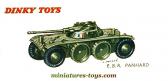 Le canon de 75 du Panhard EBR FL11 miniature de Dinky Toys France au 1/55e