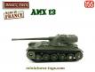Le char français AMX 13 miniature Dinky Toys n°80C au 1/55e