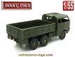 Le Berliet T6 6x6 militaire miniature de Dinky Toys France au 1/55e incomplet