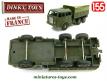 Le camion militaire Berliet T6 6x6 miniature de Dinky Toys France au 1/55e