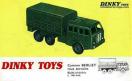 Le camion militaire Berliet T6 6x6 en miniature Dinky Toys France au 1/55e