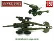 Le canon ABS de 155 en miniature par Dinky Toys France au 1/50e