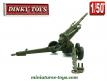 Le canon ABS de 155 en miniature par Dinky Toys France au 1/50e