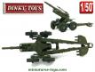 Le canon ABS de 155 en miniature par Dinky Toys France au 1/50e