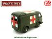 Une ambulance militaire Renault en miniature par Dinky Toys France au 1/55e
