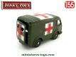 Une ambulance militaire Renault en miniature par Dinky Toys France au 1/55e