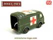 Le Renault Goélette ambulance militaire miniature Dinky Toys au 1/55e incomplet