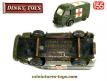 Le Renault Goélette ambulance militaire miniature Dinky Toys au 1/55e incomplet