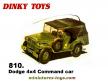Le volant 3 branches du Dodge Command car miniature de Dinky Toys au 1/43e