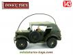 Le Command car Dodge 4x4 WC56 militaire en miniature de Dinky Toys au 1/43e 