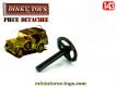 Le volant 3 branches du Dodge Command car miniature de Dinky Toys au 1/43e