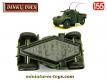 Le Panhard AML 60 en miniature militaire par Dinky Toys France au 1/52e