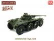 Le blindé français EBR Panhard FL11 en miniature de Dinky Toys au 1/55e 
