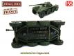Le blindé français EBR Panhard FL11 en miniature de Dinky Toys au 1/55e 
