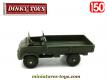 Le Mercedes Unimog U 404 militaire miniature de Dinky Toys incomplet au 1/50e