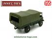 Le camion militaire Unimog Mercedes Benz en miniature Dinky Toys au 1/50e