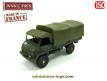 Le camion militaire Unimog Mercedes Benz en miniature par Dinky Toys au 1/50e