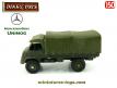 Le camion militaire Unimog Mercedes Benz en miniature par Dinky Toys au 1/50e