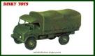 Le Mercedes Unimog U 404 militaire miniature de Dinky Toys incomplet au 1/50e