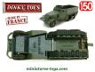 Un Half-track US M3 français en miniature par Dinky Toys au 1/50e