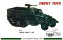 Le kit de pneus et chenilles pour le Half Track miniature de Dinky Toys France