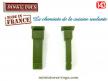 La cheminée de la cuisine roulante militaire miniature Dinky Toys France au 1/43e