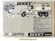 Le plateau de citerne pour le camion GMC 6x6 militaire miniature de Dinky Toys