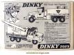 Le camion militaire GMC 6x6 citerne miniature de Dinky Toys France incomplet