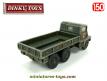 Le Berliet GBC 8KT militaire en miniature de Dinky Toys incomplet au 1/50e