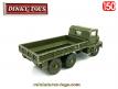 Le Berliet 6x6 GBC 8 KT militaire miniature de Dinky Toys sans bâche au 1/50e