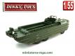 Le DUKW 353 US 6x6 amphibie miniature de Dinky Toys au 1/55e incomplet