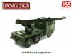 Le camion militaire de dépannage Berliet 6x6 TBU Dinky Toys au 1/55e incomplet